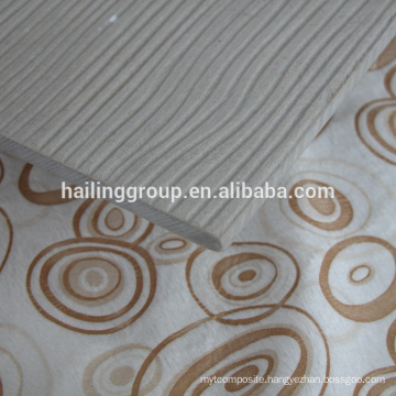 Smooth, Wood Grain Fiber Cement Board for Exterior Siding, Tiled Walls, Flooring